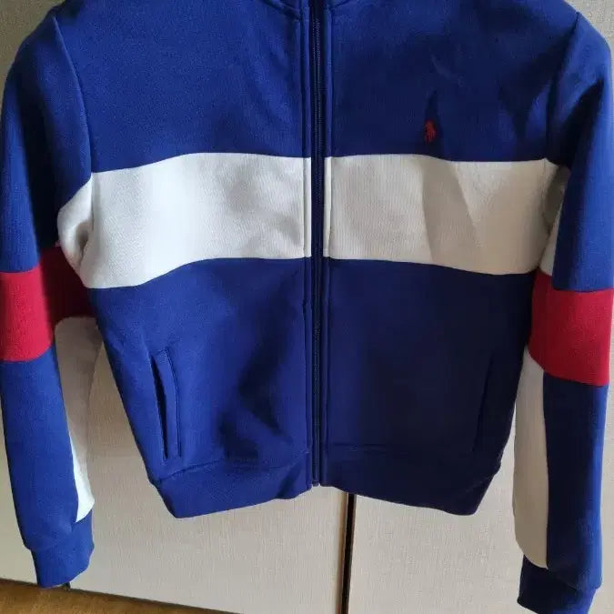 [BUNJANG] Polo Ralph Lauren Colorblock Track Jacket (Royal Blue/White/Red) / 공홈 정품 구입[미착용] 폴로 랄프로렌 컬러블록 트랙자켓 (170/88)