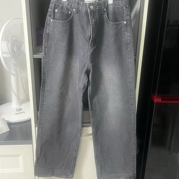 [BUNJANG] Branded Extra Wide Denim Washed Gray 30 / 브랜디드 extra wide denim  washed gray 30
