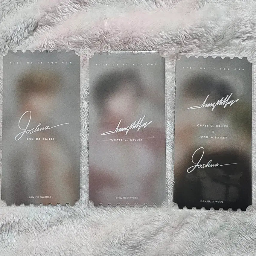 [BUNJANG] SEVENTEEN Face the Sun Fantasy Ticket 3-Set Bundle / 판타지트 키이프 키스미이프유캔 티켓 3종 일괄