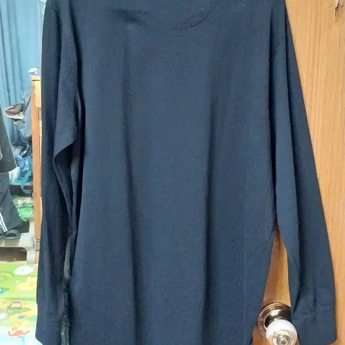 [BUNJANG] US Polo Assn. Black Long Sleeve T-Shirt - L / US폴로 어씬 블랙 긴팔티셔츠.L