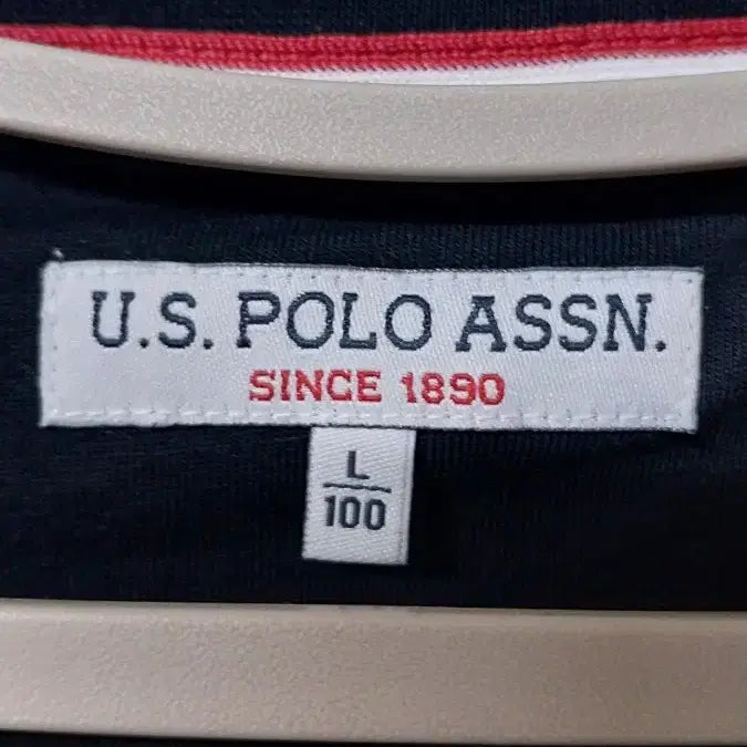 [BUNJANG] US Polo Assn. Black Long Sleeve T-Shirt - L / US폴로 어씬 블랙 긴팔티셔츠.L