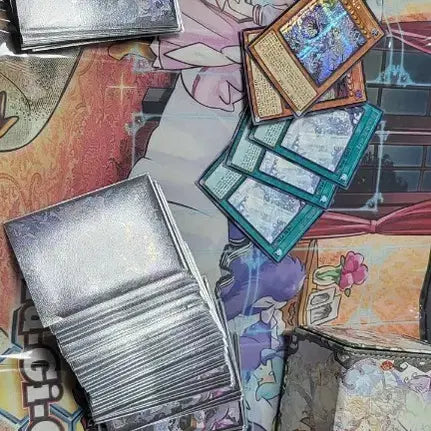 [BUNJANG] Yu-Gi-Oh! White Forest Deck Full Set with Exclusive Deck Case and Protectors / 유희왕 하얀숲덱 풀세트 팝니다.전용덱케이스,전용프로텍터