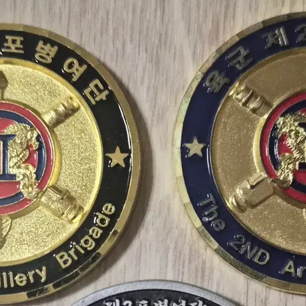 [BUNJANG] Korean Military Unit Commemorative Coins (Set of 3) / 군대코인, 부대코인(3종일괄)
