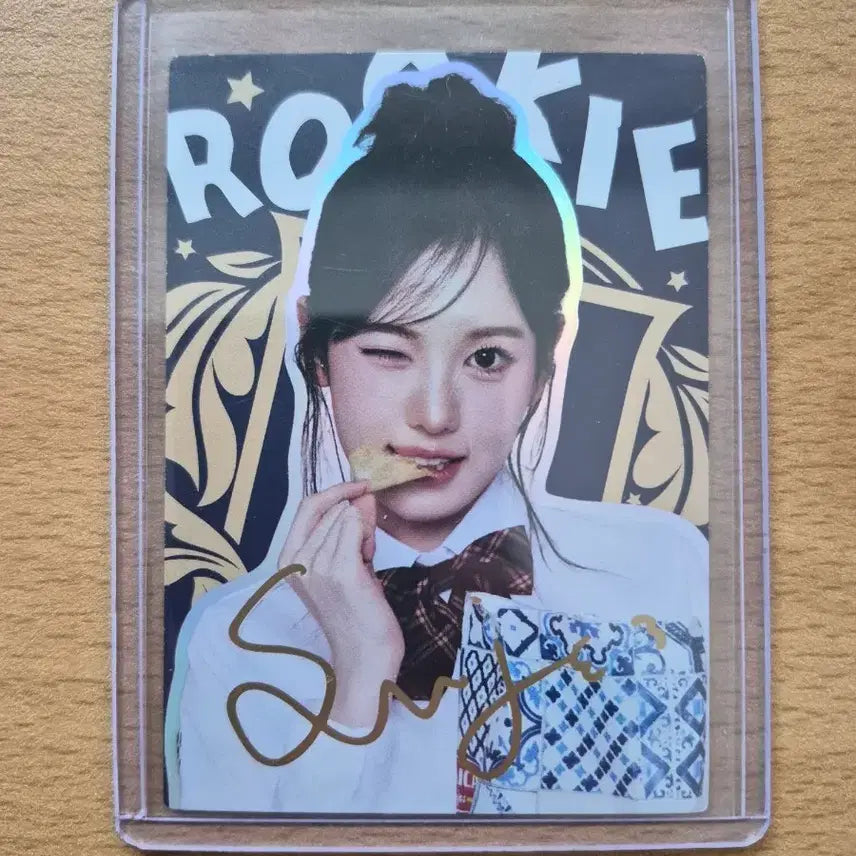 [BUNJANG] Kiki Sui 2025 Signature Card / 2025 테레카 케이팝 루키 키키 수이 시그니처 카드판매