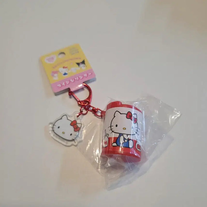 [BUNJANG] Sanrio Hello Kitty Coin Cylinder Coin Case Keyring (Japan Authentic) / 헬로키티 코인 실린더 코인케이스 키링(일본정품)