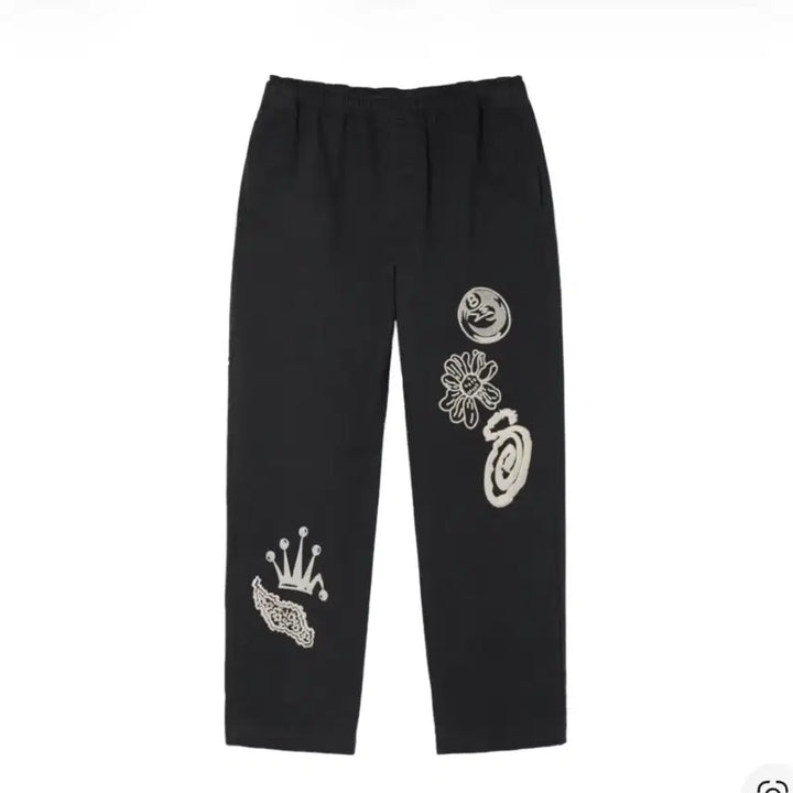[BUNJANG] Stussy Noma Icon Beach Pants Washed Black / [S]스투시 노마 아이콘 비치 팬츠 워시드 블랙