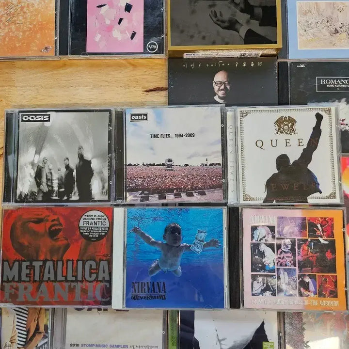 [BUNJANG] Bundle Set of Rare CDs (Nirvana, Oasis, Metallica, etc.) / CD 일괄 17만원