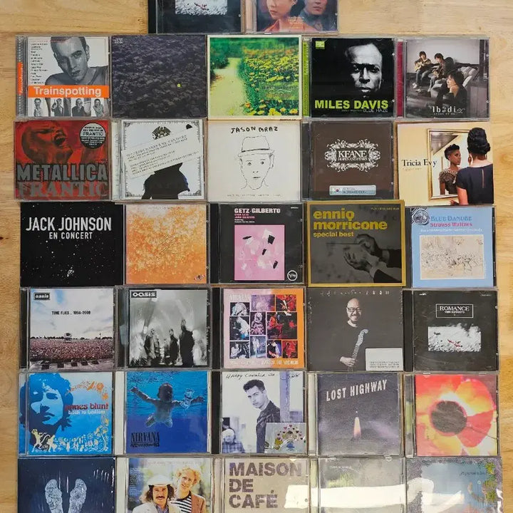 [BUNJANG] Bundle Set of Rare CDs (Nirvana, Oasis, Metallica, etc.) / CD 일괄 17만원