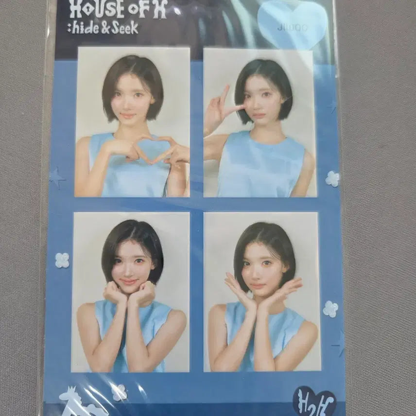 [BUNJANG] HaToHa Jiwoo Signature Mini Photo / 하투하 지우 시그 네컷