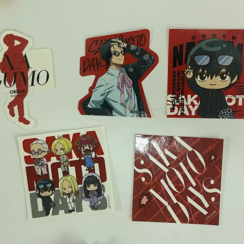 [BUNJANG] SakamoTo Days Kuji Lucky Draw Nagumo Sticker / 사카모토데이즈 쿠지락 o상 나구모 스티커