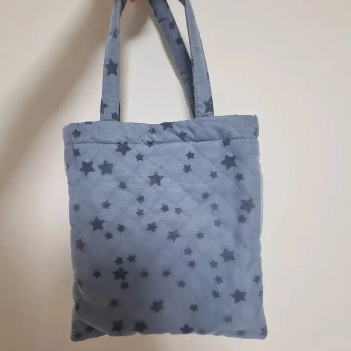 [BUNJANG] COYSEIO Star Pattern Milky Star Tote Bag Sky Blue / COYSEIO 별 패턴 밀키 스타 토트백 스카이블루
