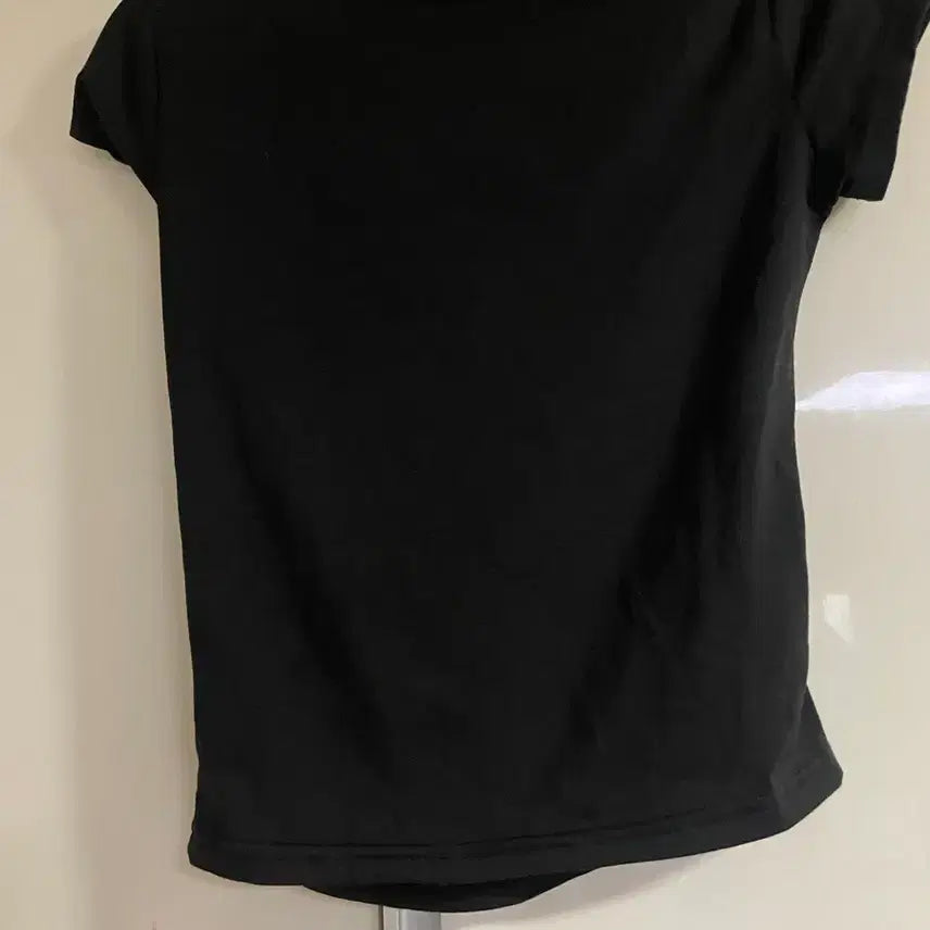 [BUNJANG] Slim Fit Heart Half Sleeve T-Shirt / 슬림티 하트티 반팔티