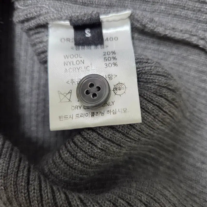 [BUNJANG] Ornitt Grey Knit Sweater / 오르 니트 s 그레이