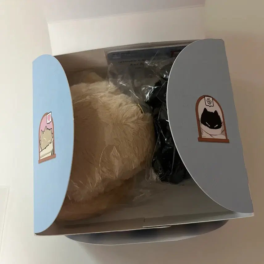 [BUNJANG] Mulgaeui Bam Mulgae-nyangi Doll Set / 물가의 밤 물가냥이 인형 세트