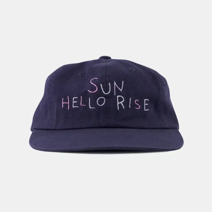 [BUNJANG] Hello Sunrise HS Doodle Logo RX 6P Cap Purple / 헬로선라이즈 Doodle Logo RX 6P cap purple 모자