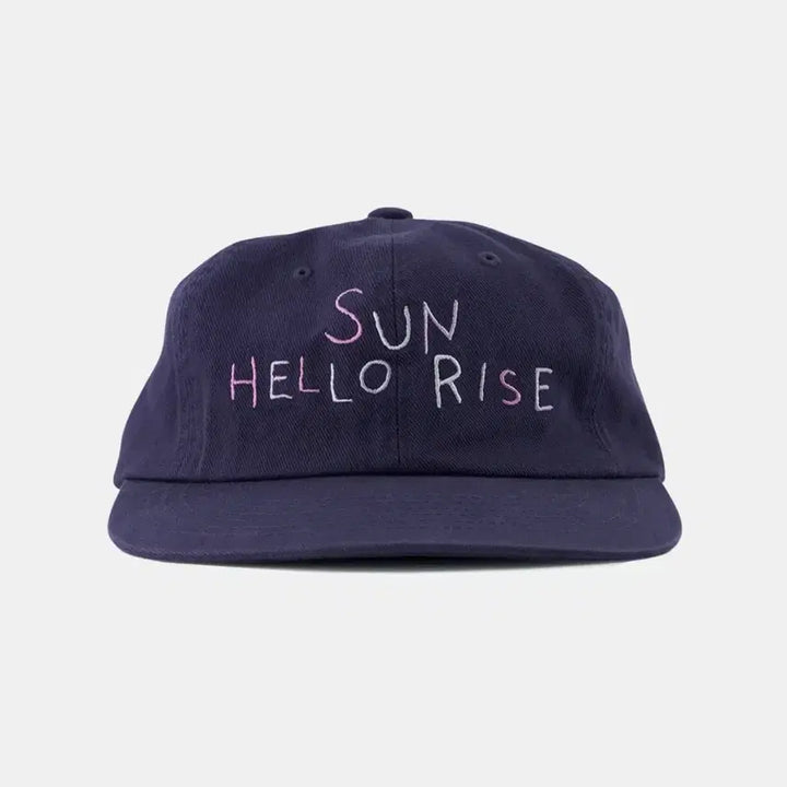 [BUNJANG] Hello Sunrise HS Doodle Logo RX 6P Cap Purple / 헬로선라이즈 Doodle Logo RX 6P cap purple 모자