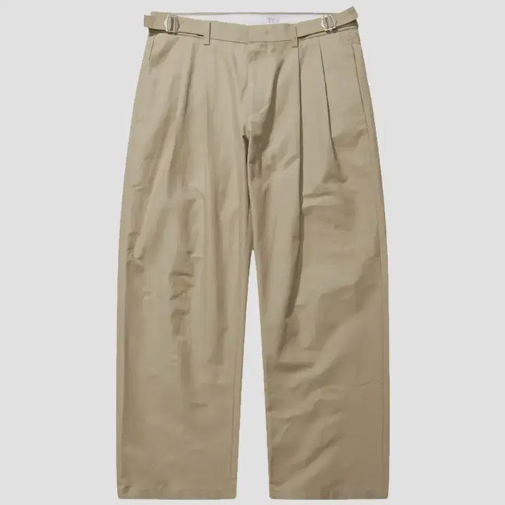 [BUNJANG] Teele Young Adjust Two-Tuck Chino Pants Beige / [XL] 틀영 어드저스트 투턱 치노팬츠 베이지