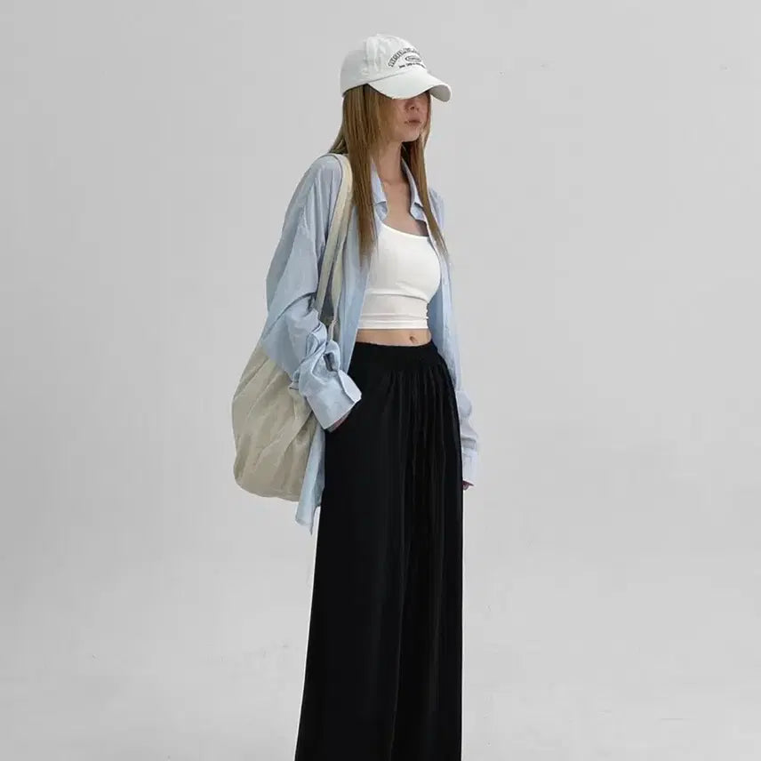 [BUNJANG] Black Up AT Summer Banding Pants / 블랙업 에이티 썸머 밴딩 팬츠