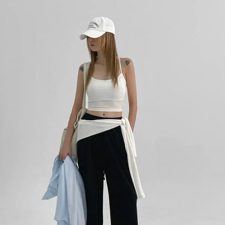 [BUNJANG] Black Up AT Summer Banding Pants / 블랙업 에이티 썸머 밴딩 팬츠