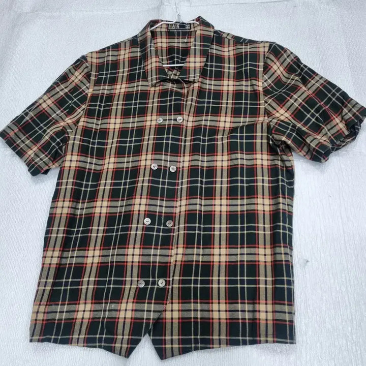 [BUNJANG] Daks Check Short Jacket / 닥스 체크 남방식 숏 쟈캣