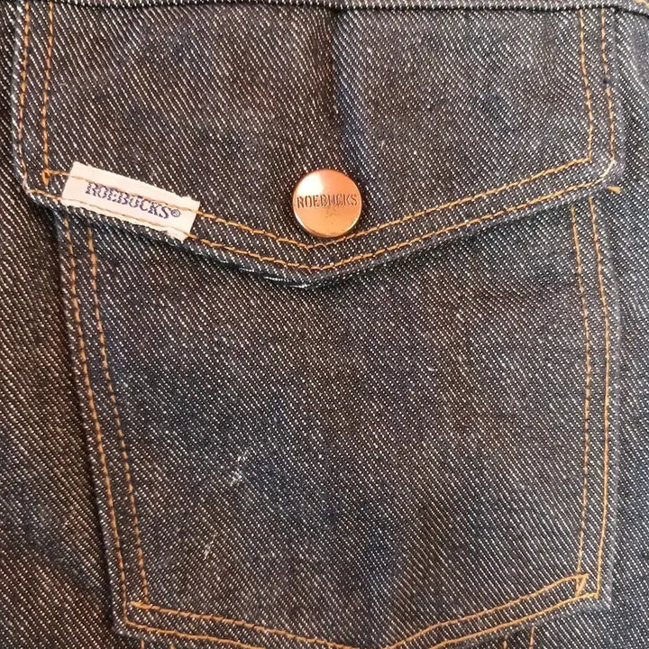 [BUNJANG] Roebucks Selvedge Denim Trucker Jacket Made in U.S.A. / 로벅스 셀비지 데님 트러커 자켓  Made in U.S.A.