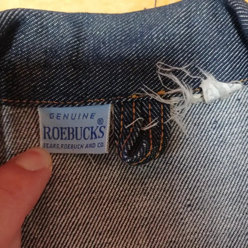 [BUNJANG] Roebucks Selvedge Denim Trucker Jacket Made in U.S.A. / 로벅스 셀비지 데님 트러커 자켓  Made in U.S.A.