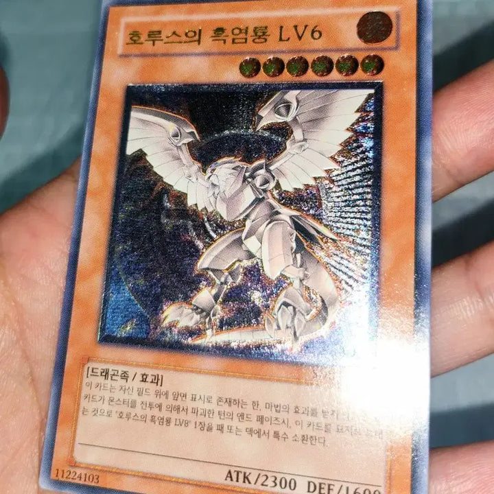 [BUNJANG] Yu-Gi-Oh! Horus the Black Flame Dragon LV6 SOD Ultimate Rare / 유희왕 호루스의 흑염룡 LV6 SOD 얼티레어