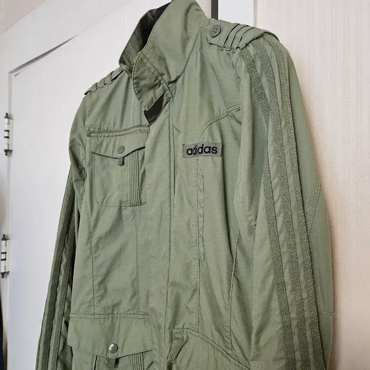 [BUNJANG] Adidas Khaki Field Jacket (M) / 아디다스 야상 자켓 (M)