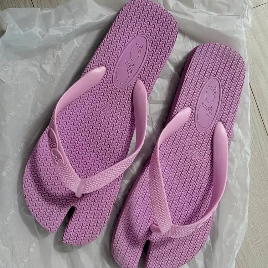[BUNJANG] ColleColle New Wave Pink Sandals (240) / 꼴레꼴레 뉴웨이브 핑크(240)