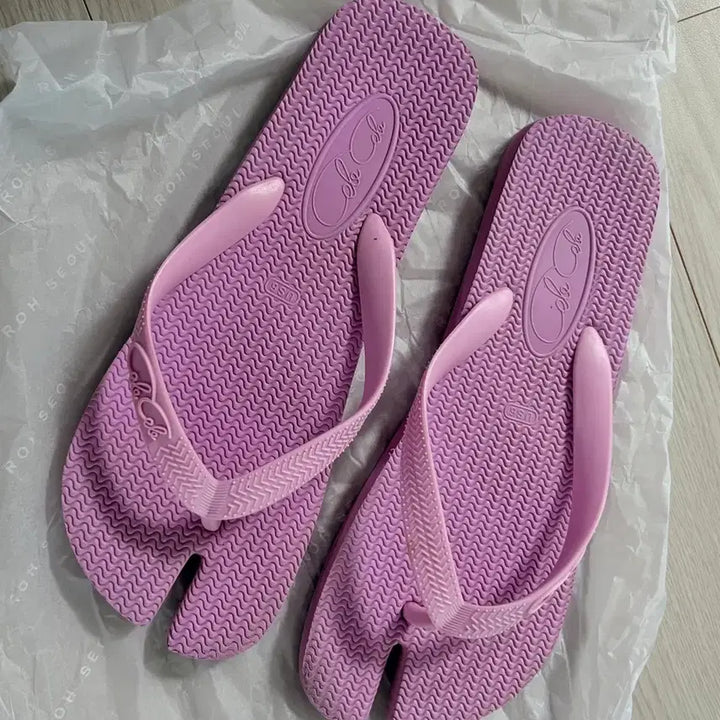 [BUNJANG] ColleColle New Wave Pink Sandals (240) / 꼴레꼴레 뉴웨이브 핑크(240)