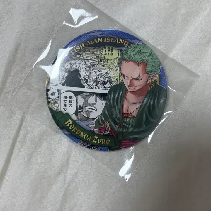 [BUNJANG] One Piece Zoro Heroes Can Badge Jump Shop Original Art / 원피스 조로 heroes 캔뱃지 점프샵 원화