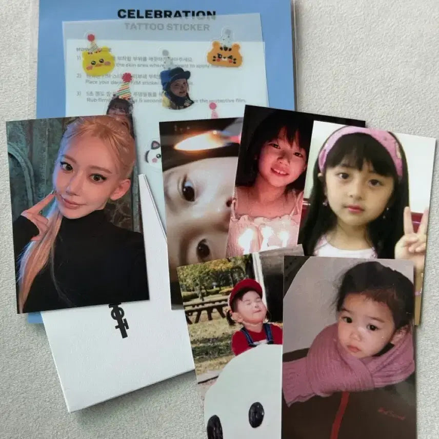 [BUNJANG] LE SSERAFIM Sakura Celebration Official Photocard Set / 르세라핌 셀레브레이션 사쿠라 공방 아기포카 세트