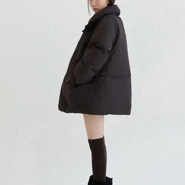 [BUNJANG] Sprinkrocus Brown Padded Coat / (새상품) 스프링크로커스 브라운 패딩 코트