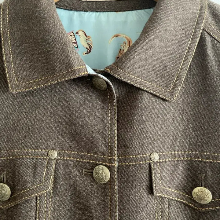 [BUNJANG] Daks Stitch Jacket / 닥스 스티치 자켓