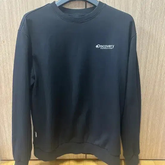 [BUNJANG] Discovery Black Sweatshirt 105 / 디스커버리 맨투맨 블랙 105