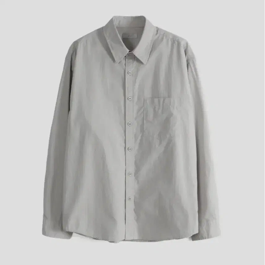 [BUNJANG] Asuv Tee Light Grey / [S] 애습 스테디 셔츠 라이트 그레이