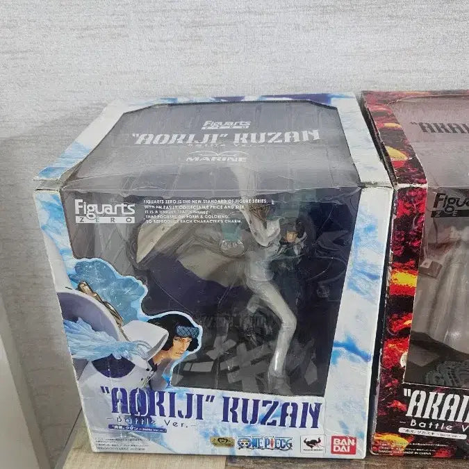[BUNJANG] ArtsZero Aokiji &amp; Akainu Battle Version One Piece Figures Bundle Set / 떨이 일괄 아츠제로 아오키지 아카이누 배틀버젼 정품 원피스피규어