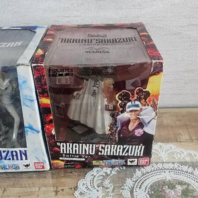 [BUNJANG] ArtsZero Aokiji &amp; Akainu Battle Version One Piece Figures Bundle Set / 떨이 일괄 아츠제로 아오키지 아카이누 배틀버젼 정품 원피스피규어