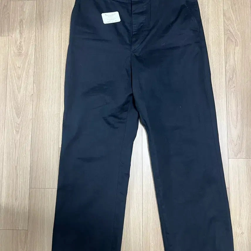 [BUNJANG] Pigbell Makers Officer Chino Pants 32 Black / 피그벨 메이커스 오피서 치노 레귤러 32사이즈 블랙