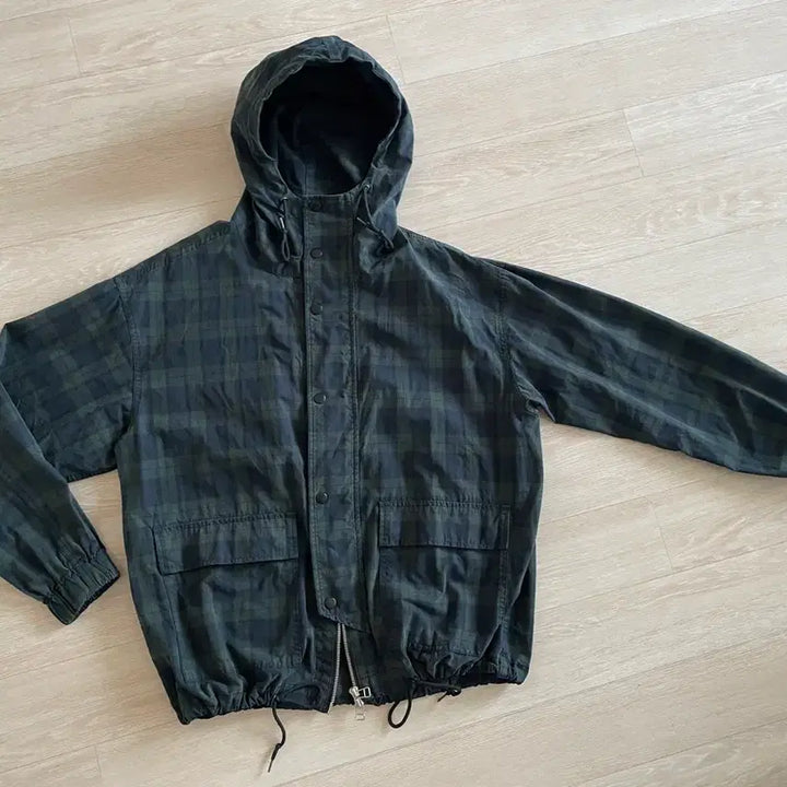 [BUNJANG] Partimento Black Watch Check Hooded Jumper M / 파르티멘토 점퍼