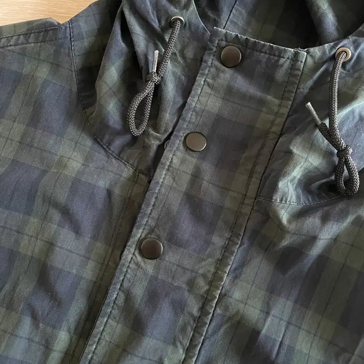 [BUNJANG] Partimento Black Watch Check Hooded Jumper M / 파르티멘토 점퍼