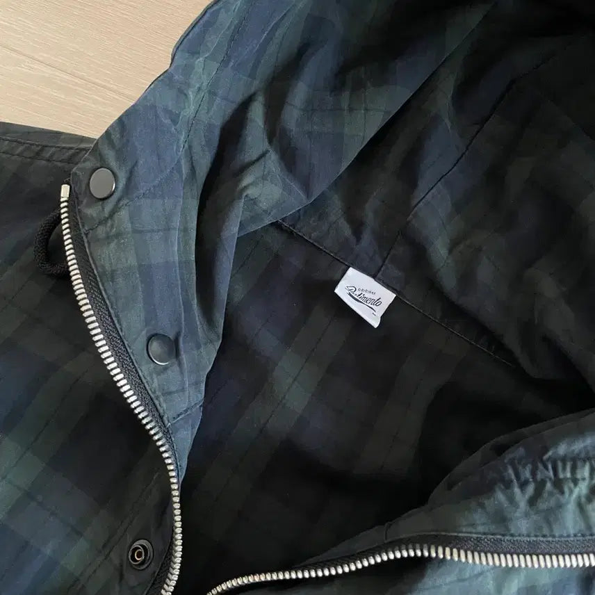 [BUNJANG] Partimento Black Watch Check Hooded Jumper M / 파르티멘토 점퍼