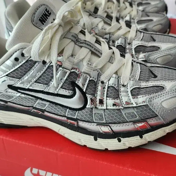 [BUNJANG] Nike P6000 Silver Metallic Women&
