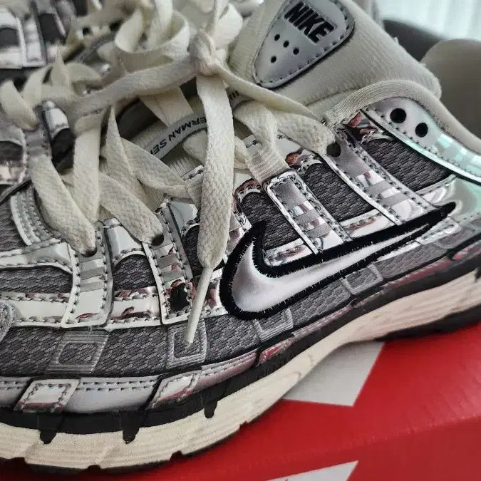 [BUNJANG] Nike P6000 Silver Metallic Women&
