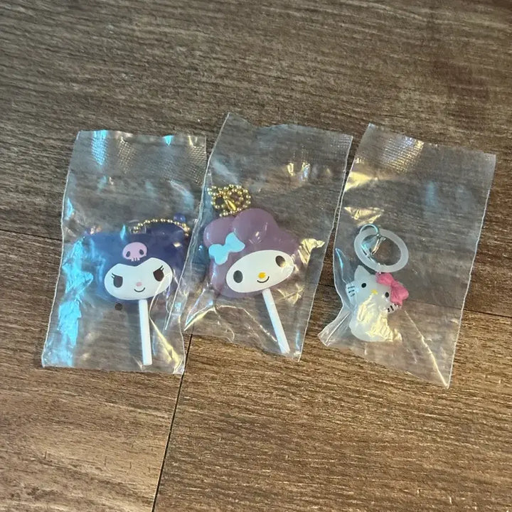 [BUNJANG] Sanrio Kuromi My Melody Hello Kitty Candy Gacha Set / 산리오 쿠로미 마이멜로디 헬로키티 캔디 가챠