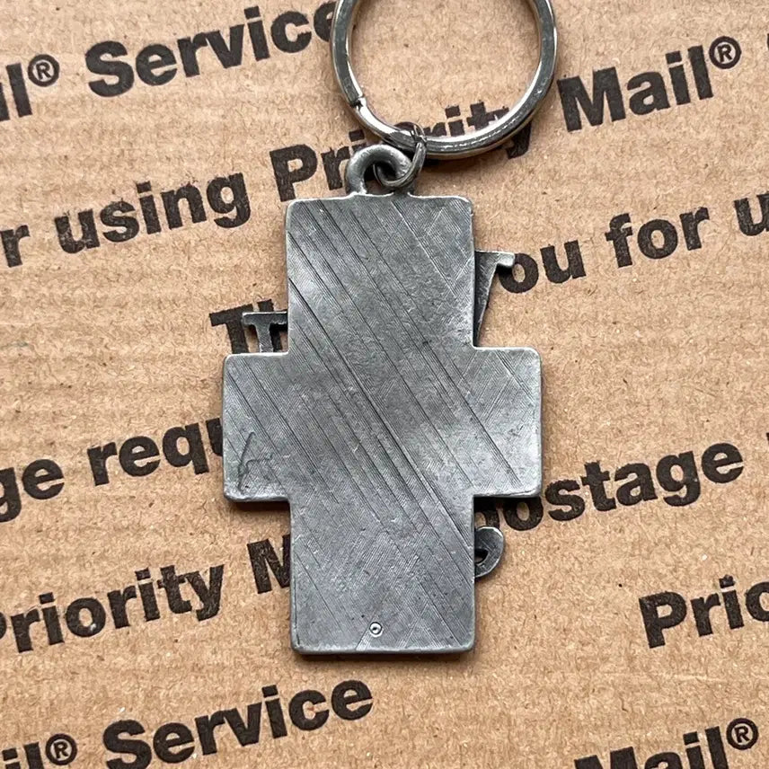 [BUNJANG] 90s Vintage WWJD Cross Keyring / 90s vtg WWJD Cross Keyring