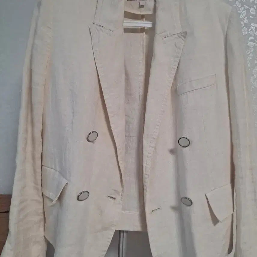 [BUNJANG] Linen 100% Jacket / (새상품) 린넨100 자켓