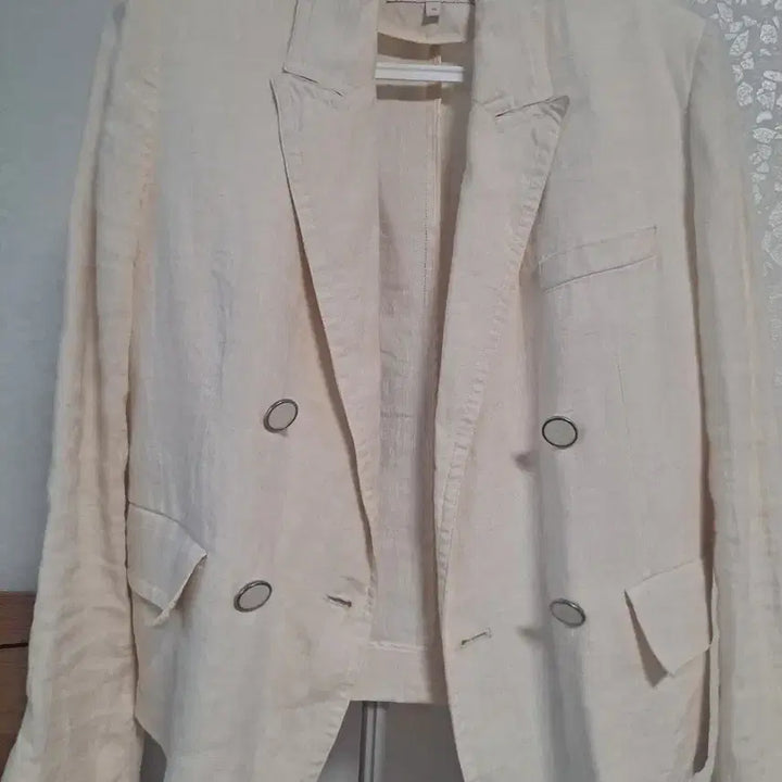 [BUNJANG] Linen 100% Jacket / (새상품) 린넨100 자켓