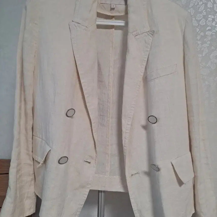 [BUNJANG] Linen 100% Jacket / (새상품) 린넨100 자켓