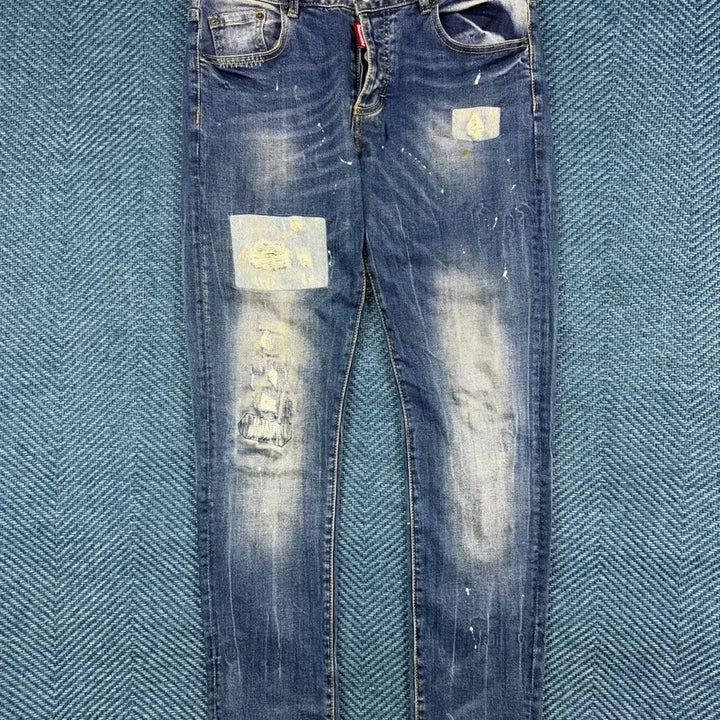 [BUNJANG] Dsquared2 Dansquiat &amp; Andy Warhol Limited Edition Slim Jeans / 디스퀘어드2 댄스콰이어트 &amp; 앤디워홀 한정판 슬림 진 제품 설명